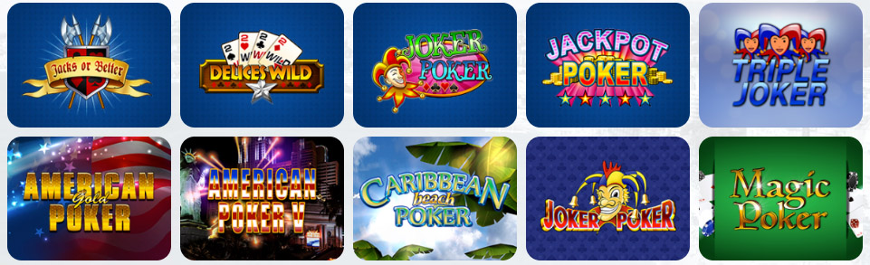 Video Poker BILLY BETS CASINO