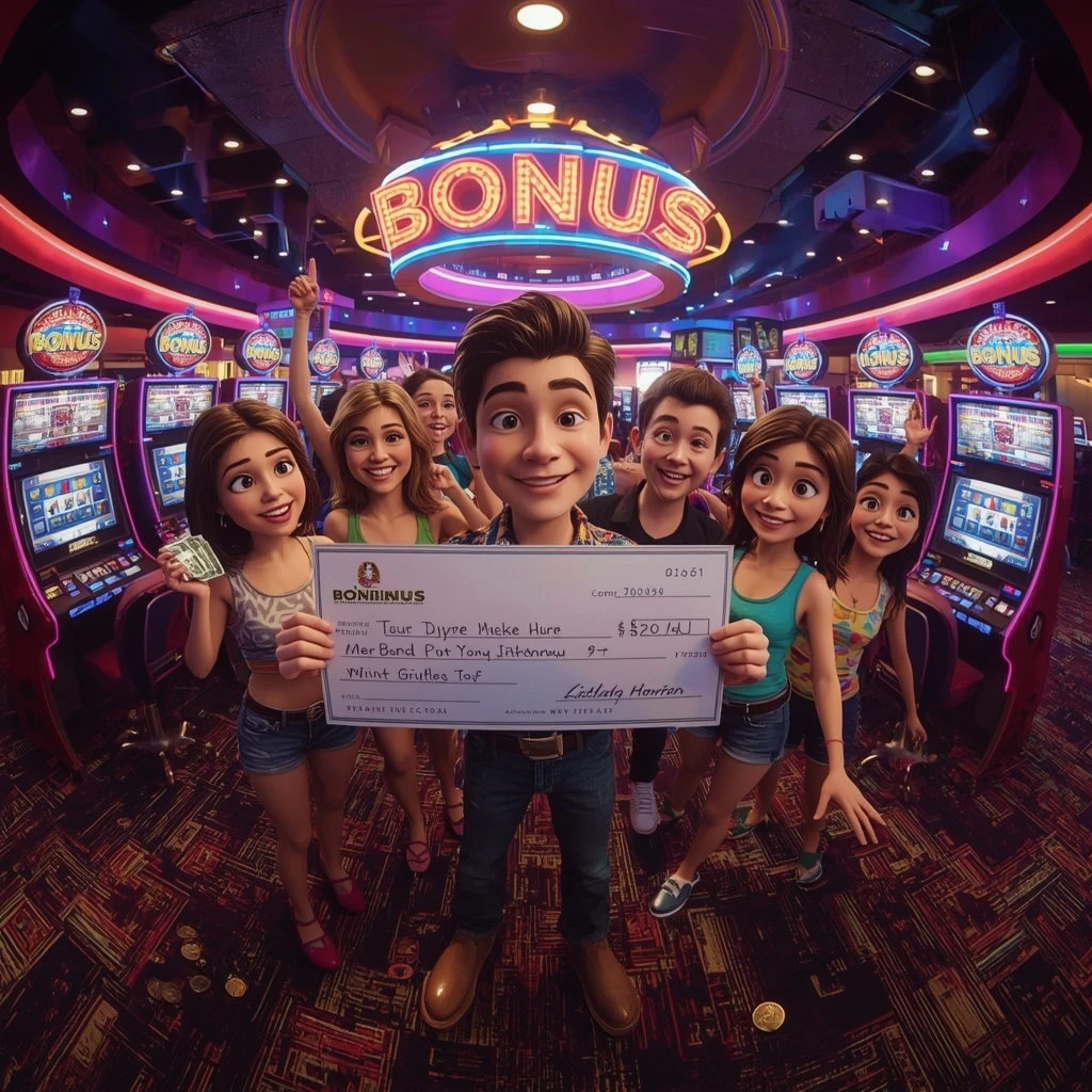 bonus dans les mains de l'homme au casino BILLY BETS CASINO