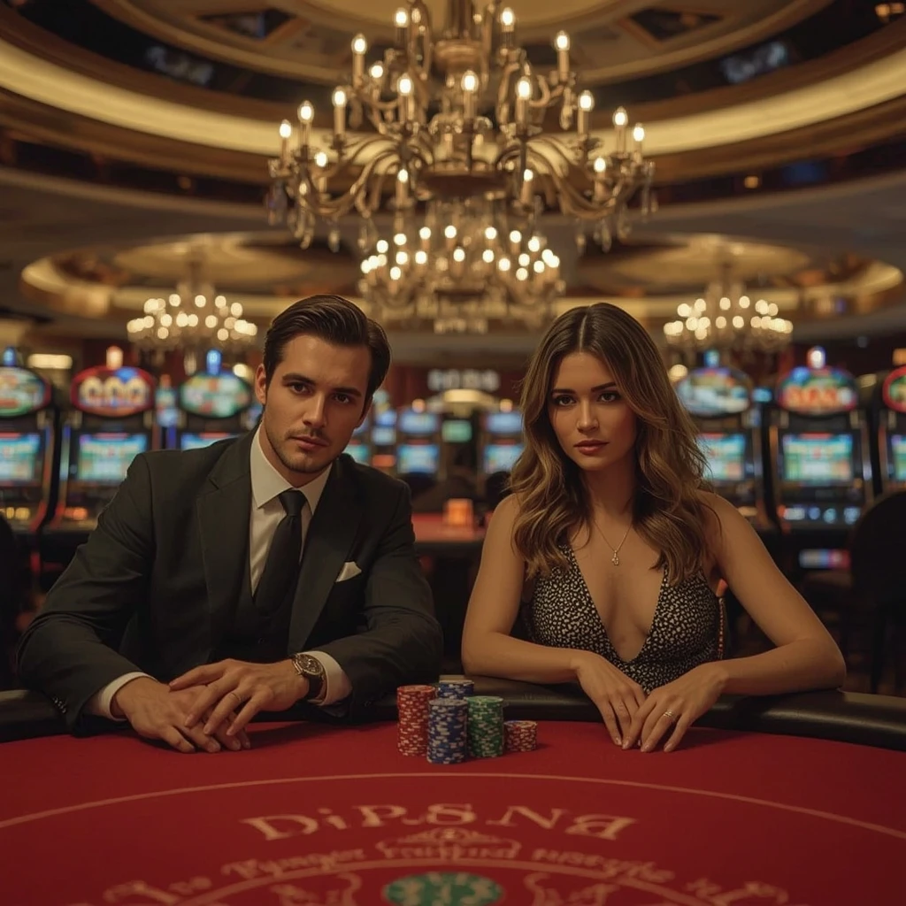 Deux joueurs de poker dans un Billy Bets Casino